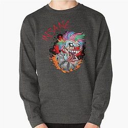 Insane Crazy Clown Pullover Sweatshirt