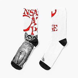 Insane Cat Posse Halloween Costume Gift Classic T-Shirt Socks