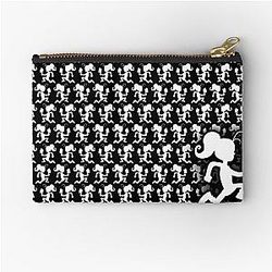 Insane Clown Luan Loud (White Sulhouette version) Zipper Pouch
