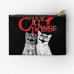 Insane Cat Posse Halloween Zipper Pouch