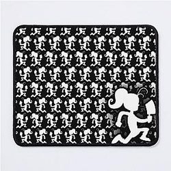 Insane Clown Luan Loud (White Sulhouette version) Mouse Pad