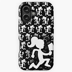 Insane Clown Luan Loud (White Sulhouette version) iPhone Tough Case