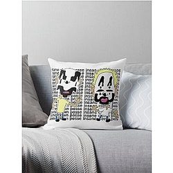 INSANE CLOWNS Throw Pillow