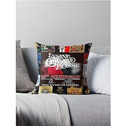 BL Insanet kClown Throw Pillow