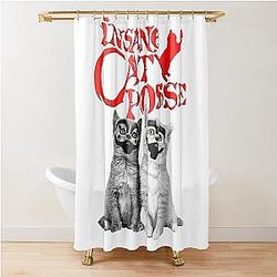 Insane Cat Posse Halloween Costume Gift Classic T-Shirt Shower Curtain