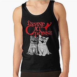 Insane Cat Posse Halloween Tank Top