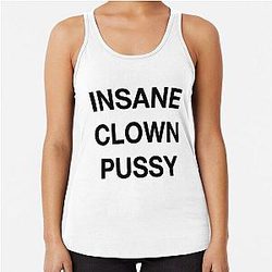 INSANE CLOWN PUSSY Racerback Tank Top