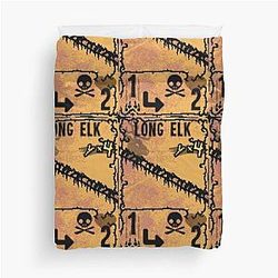 Long Elk Insignia Duvet Cover