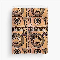 Inscryption Ouroboros Card Duvet Cover