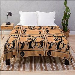 inscryption card mirror throw blanket