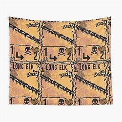 Elk inscription Tapestry