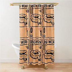 Inscripion Card Shower Curtain