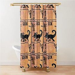Inscryption Geek Card Shower Curtain