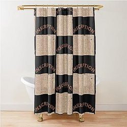Inscryption Shower Curtain