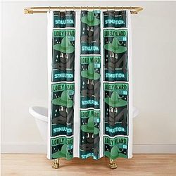 Inscryption Shower Curtain