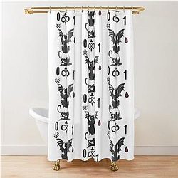 Inscryption Shower Curtain
