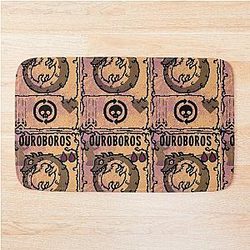 Inscryption Mat de baño de tarjeta Ouroboros