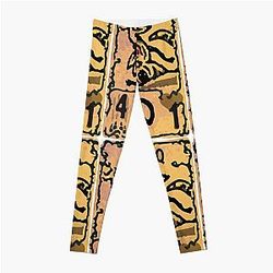 Inscription Card Leggings