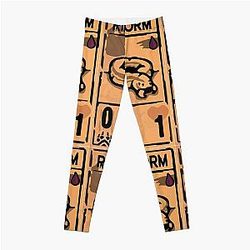 Inscription Card Leggings