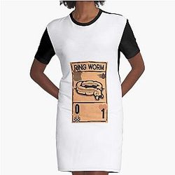 Inscryption Ringworm Graphic Dress