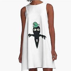 Inscryption Dancing Wizard A-Line Dress
