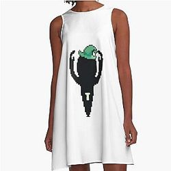 Inscryption Dancing Wizard A-Line Dress