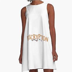 Inscryption A-Line Dress