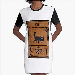 Inscryption Graphic T Shirt Dress