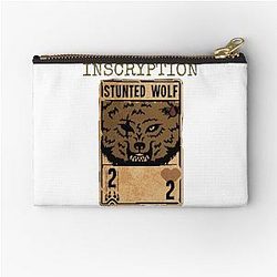 Inscryption Zipper Pouch