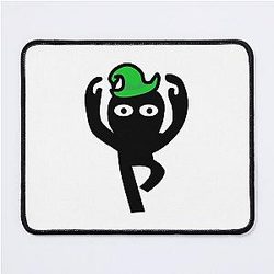 Dancing Stimulation Wizard from Inscryption Mouse Pad