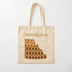 Inscryption Tasche aus Baumwolle