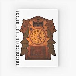 Inscryption puzzle Spiral Notebook