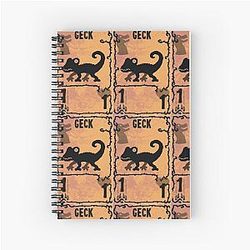 Inscryption Geck Card Spiral Notebook