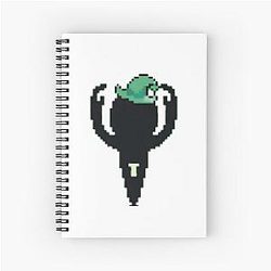 Inscryption Dancing Wizard Spiral Notebook