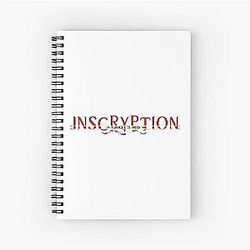 Inscryption Spiral Notebook