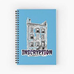 Inscryption Spiral Notebook