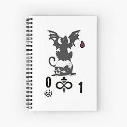 Inscryption Spiral Notebook