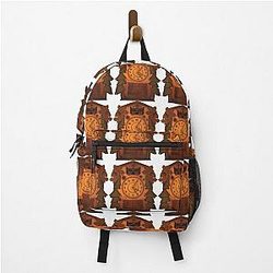 Inscription Puzzle Clock Backpack