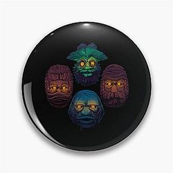 Cabin Masks Pin