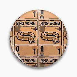 Inscripción Ringworm Card Pin