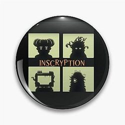 Inscryption Scrybes T-Shirt Stickers Pins Casos de teléfono
