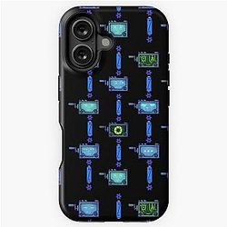Patterned Inscription  iPhone Tough Case