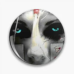 In This American Metal Band Pin