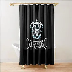 In This Moment Graphic T Shirts Shower Curtain
