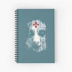 In This Moment American Metal Band Spiral Notebook