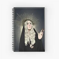 In This Moment Black Wedding Spiral Notebook
