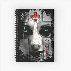 In This Moment Blood American Metal Band Spiral Notebook