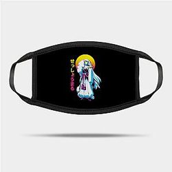 Inuyasha Face Masks - Sesshomaru Inuyasha Anime Vaporwave Mask TP0704