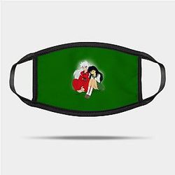 Inuyasha Face Masks - Inuyasha &amp; Kagome Mask TP0704