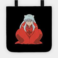 Inuyasha Bags - Inuyasha Cute Dog Pose Tote TP0704